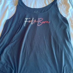 Pure Barre “Feel the Burn” top